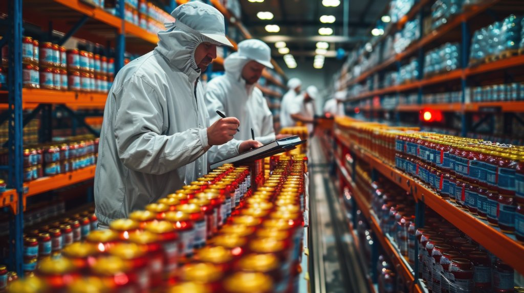 Food and beverage industries 